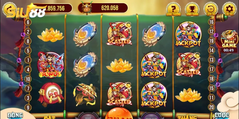 Luật chơi nổ hũ Thần Tài